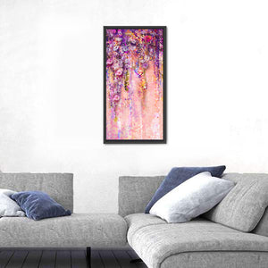 Wisteria Flowers Wall Art