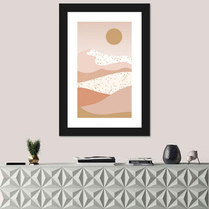 Desert Hills Minimalist Wall Art