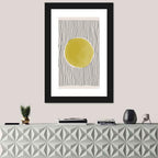 Watercolor Circle Minimalist Abstract Wall Art