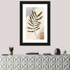 Minimalist Fern Leaf Study Wall Art