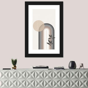 Sun Boho Minimalist IV Wall Art