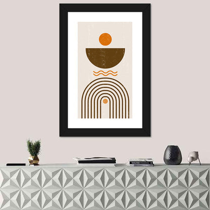 Earth Tone Rainbow Arch Wall Art