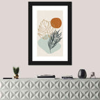 Shadowed Leaves Wall Art