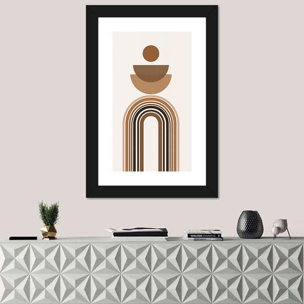 Neutral Rainbow Balance Wall Art