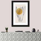 Leaves Catching Sun Wall Art