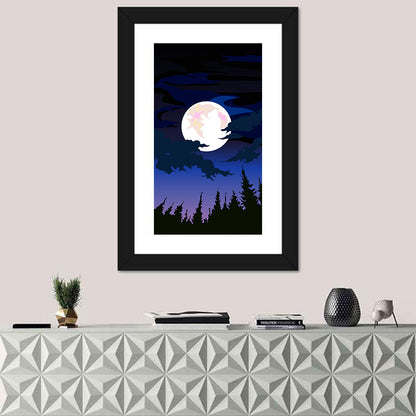 The Dark Moon Wall Art