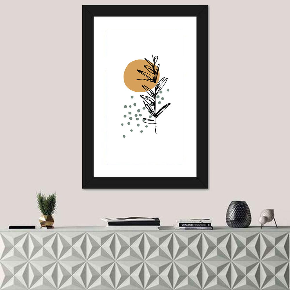 Ink Botanical Sun Study Wall Art