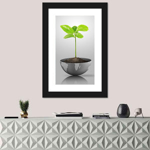Grow a Plant Concept Wall Art