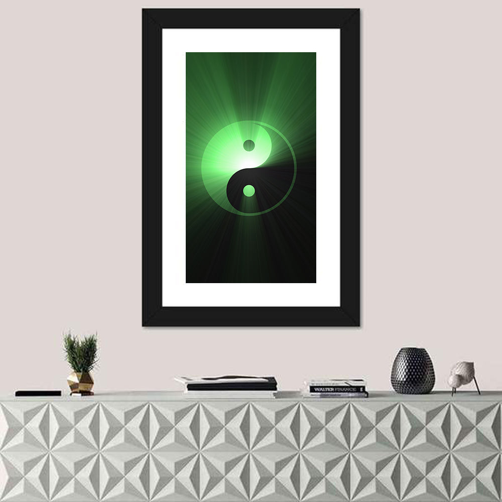 Yin Yang Symbol Wall Art