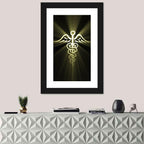 Medical Corps Caduceus Emblem Wall Art