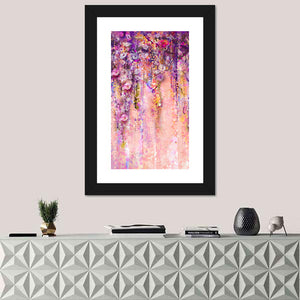 Wisteria Flowers Wall Art