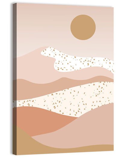 Terrazzo Desert Hills Wall Art