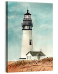 Lighthouse Over Grassy Dune Wall Art