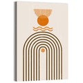 Concentric Arch Sun Wall Art