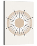 Concentric Boho Sun Iii Wall Art