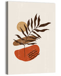 Fern with Terracotta Sun Wall Art