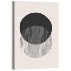 Moon Eclipse Minimalist Wall Art