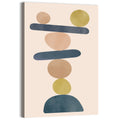 Balanced Stone Stack Wall Art