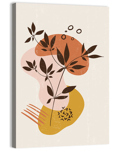 Mid-century Botanical Minimalist Wall Art