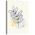 Falling Leaves Illustration Wall Art