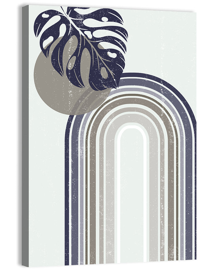 Door to Heaven Boho Abstract Wall Art as a canvas print