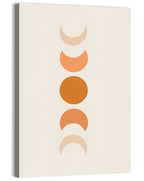 Minimalist Moon Phases Wall Art