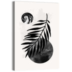 Minimal Palm Leaf Study Wall Art