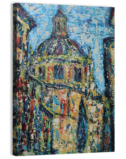 Salamanca Cathedral Street Wall Art