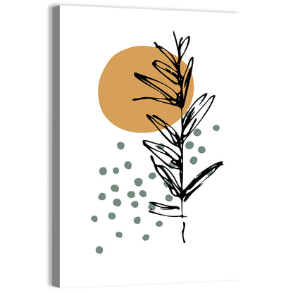 Ink Botanical Sun Study Wall Art