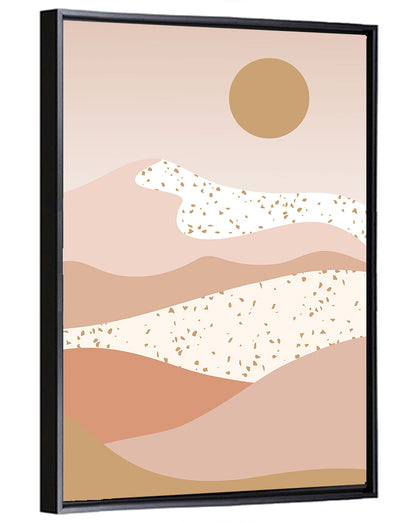 Terrazzo Desert Hills Wall Art