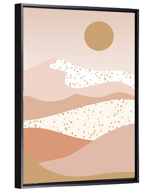 Desert Hills Minimalist Wall Art