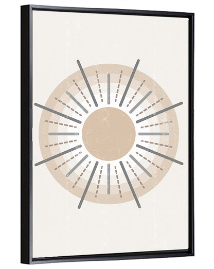 Sun Boho Minimalist III Wall Art