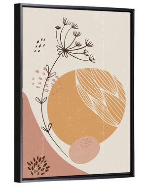 Floral Bohemian Minimalist Wall Art