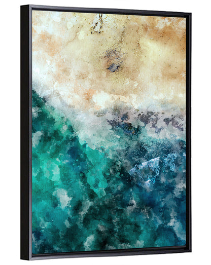 Aerial Beach Abstract Wall Art