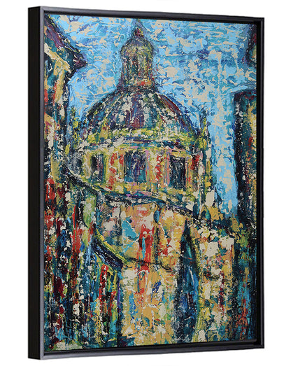 Salamanca Cathedral Street Wall Art