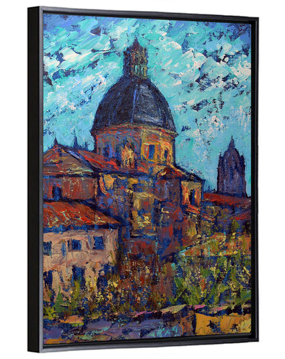 Salamanca Cathedral Dome Study Wall Art