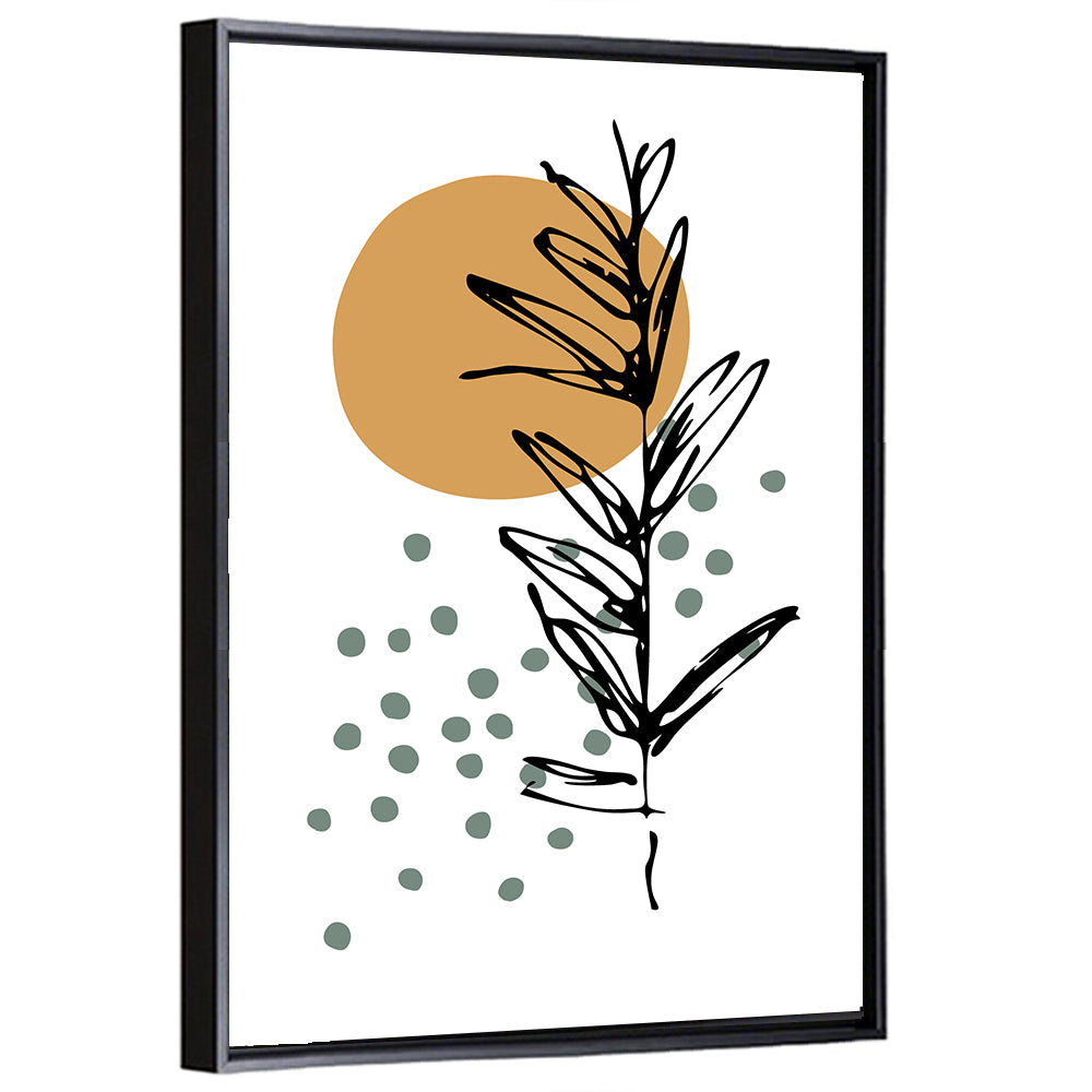 Ink Botanical Sun Study Wall Art