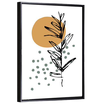 Ink Botanical Sun Study Wall Art
