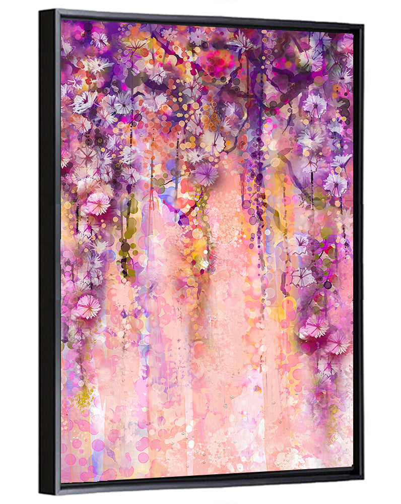 Cascading Wisteria Vines Wall Art