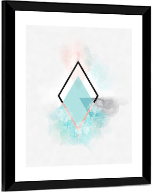 Scandinavian Geometric Abstract IV Wall Art