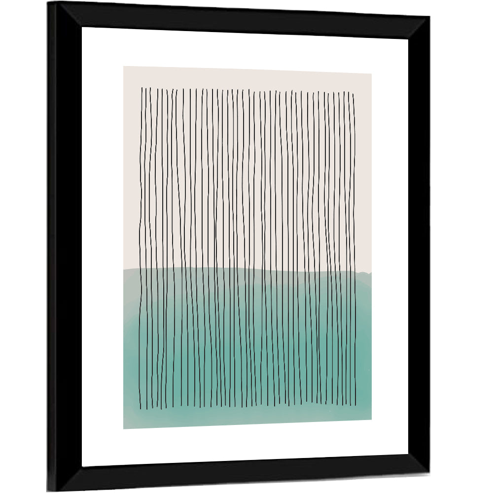 Minimal Horizon Line Study Wall Art