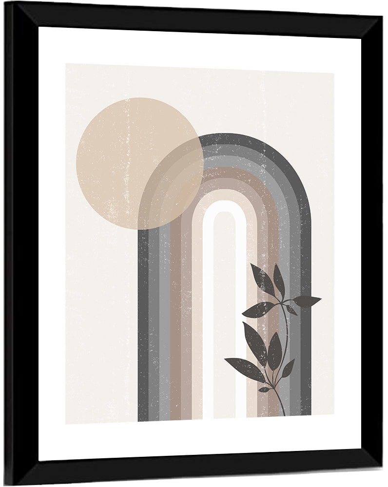 Sun Boho Minimalist Iv Wall Art