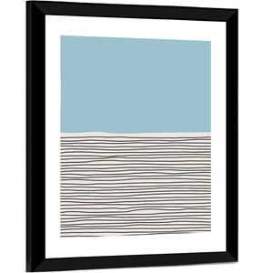 Trendy Minimalist V Wall Art