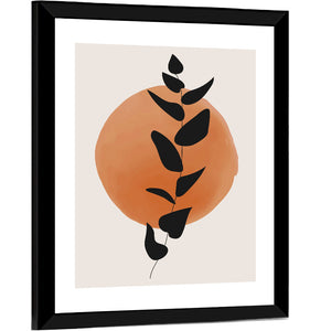 Growing Botanical Leaves Wall Art