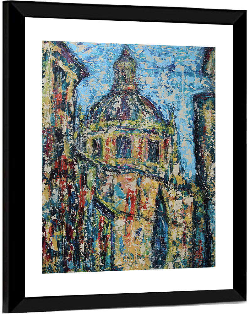 Salamanca Cathedral Street Wall Art