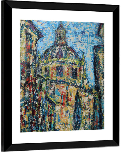 Salamanca Cathedral Street Wall Art