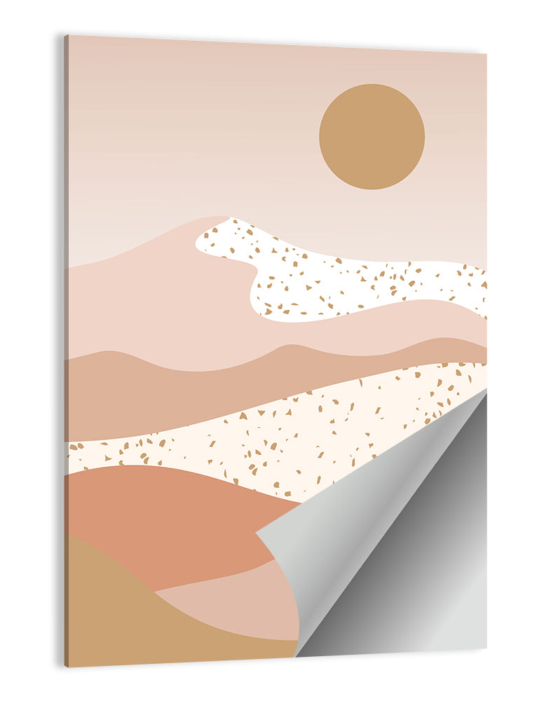 Terrazzo Desert Hills Wall Art