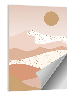 Desert Hills Minimalist Wall Art