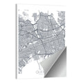 Queens Map with Jfk Airport Wall Art
