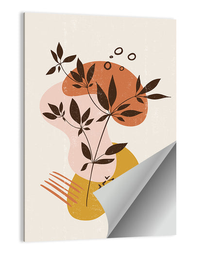 Mid-century Botanical Minimalist Wall Art